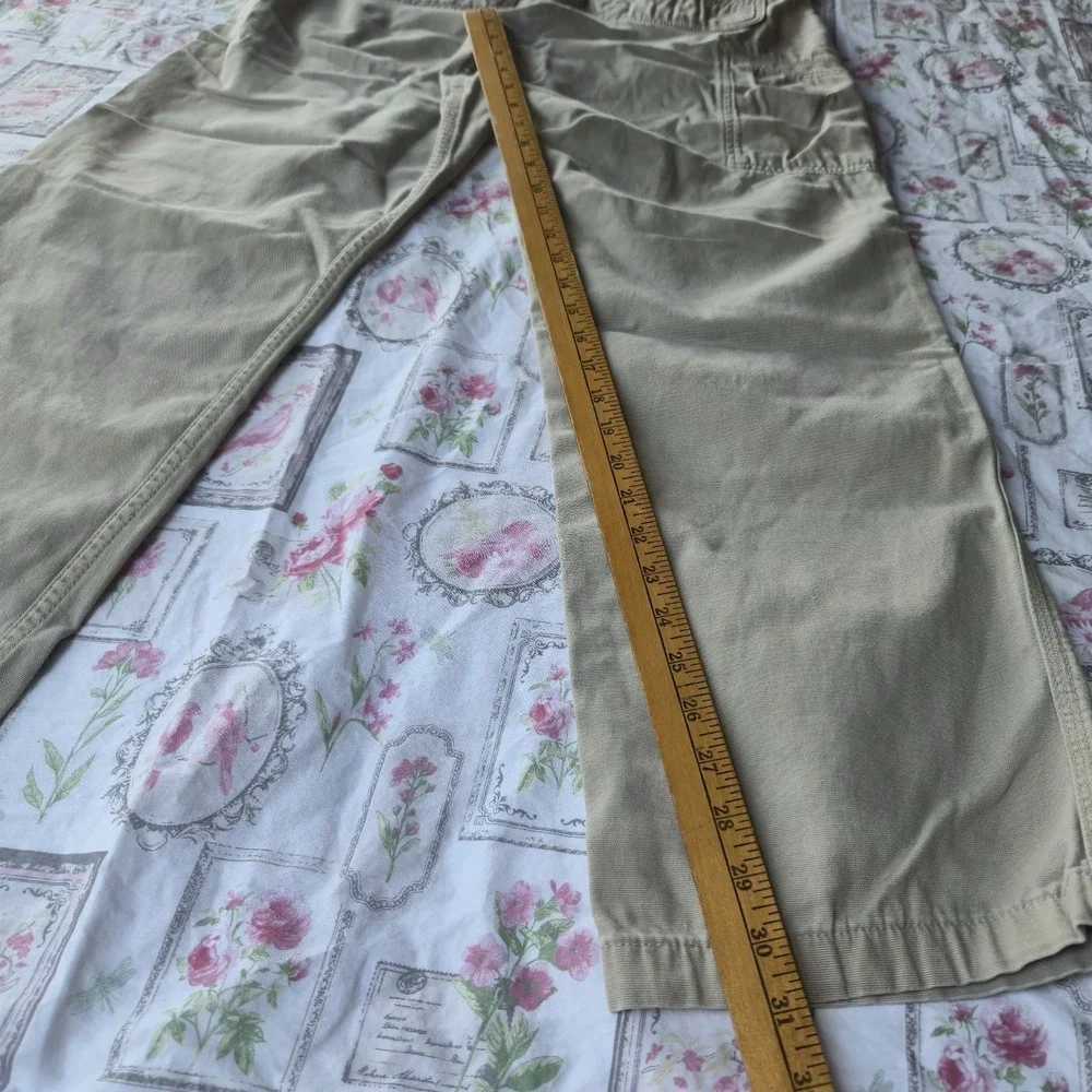 Carhartt Relaxed Fit Carpenter Pants Men's 32x32 Khaki Tan Canvas Work Dungarees